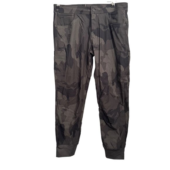 Prana Womens Camouflage Cargo Pants Size 8 Standard Fit Lightweight Outdoor.NWT - Picture 1 of 12
